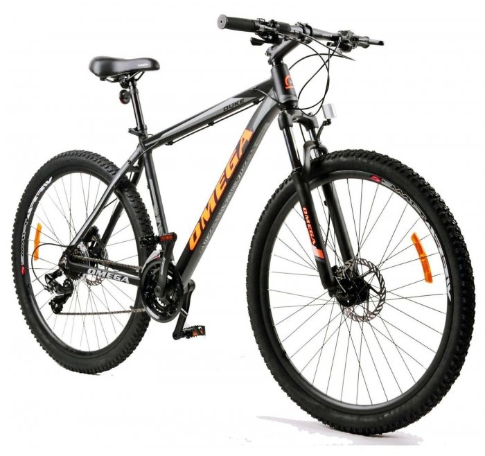 Bicicleta MTB-HT 29" OMEGA Duke, cadru aluminiu, manete secventiale, frane hidraulice, 21 viteze [2]