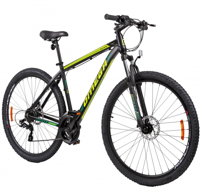 Bicicleta MTB-HT 29" OMEGA Duke, cadru aluminiu, manete secventiale, frane hidraulice, 21 viteze [2]