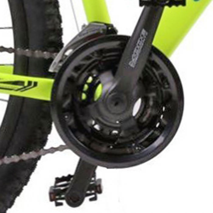 Bicicleta MTB-HT 27.5" OMEGA Gerry, cadru aluminiu 19.5", manete secventiale, frane disc, 21 viteze, rosu/negru [5]