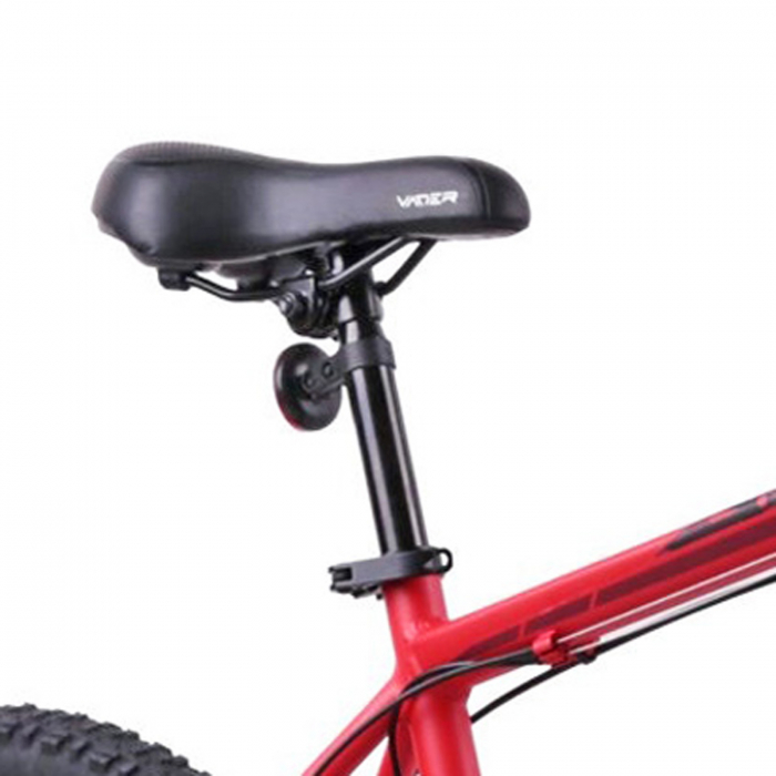 Bicicleta MTB-HT 27.5" OMEGA Gerry, cadru aluminiu 19.5", manete secventiale, frane disc, 21 viteze, rosu/negru [7]