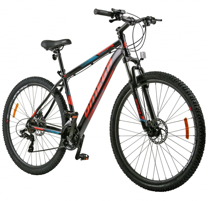 Bicicleta MTB-HT 29" OMEGA Thomas, cadru aluminiu, manete secventiale, frane disc, 21 viteze [2]