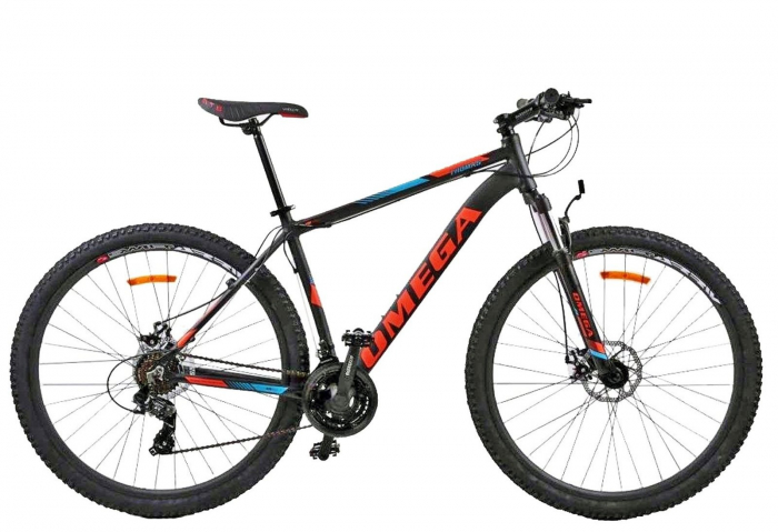 Bicicleta MTB-HT 29" OMEGA Thomas, cadru aluminiu, manete secventiale, frane disc, 21 viteze [1]