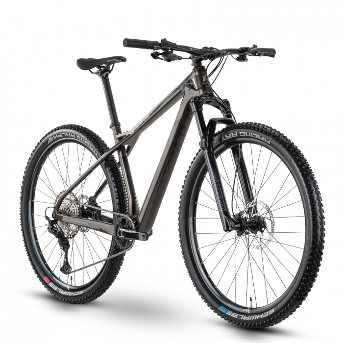 Bicicleta MTB-HT 29" RAYMON HardRay 8.0, cadru carbon 20", manete secventiale, frane hidraulice, 12 viteze, negru [1]