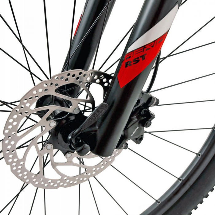 Bicicleta MTB-HT 29" ROCK MACHINE Blizz 30-29, cadru aluminiu 21", frane hidraulice, 18 viteze, rosu/negru [3]