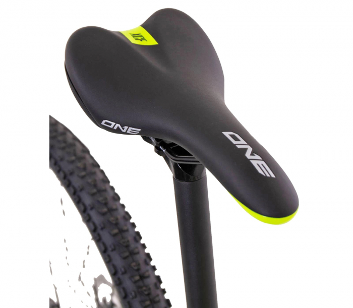 Bicicleta MTB-HT 29" ROCK MACHINE Torrent 20-29, cadru aluminiu 19", manete secventiale, frane hidraulice, 18 viteze, galben fluo/negru/albastru [6]