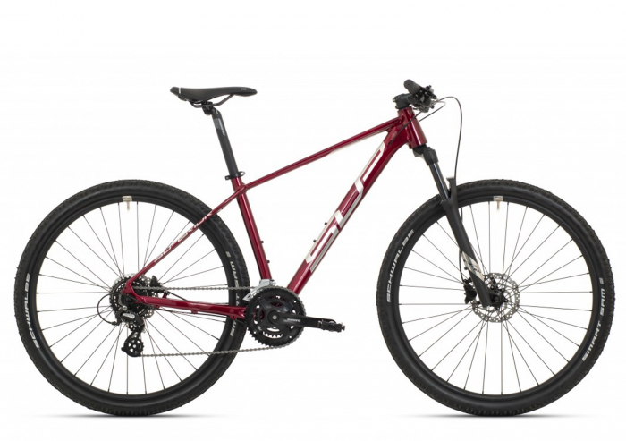 Bicicleta MTB-HT 29" SUPERIOR XC 819, cadru aluminiu 20", manete secventiale, frane hidraulice, 16 viteze, bordo/argintiu [1]