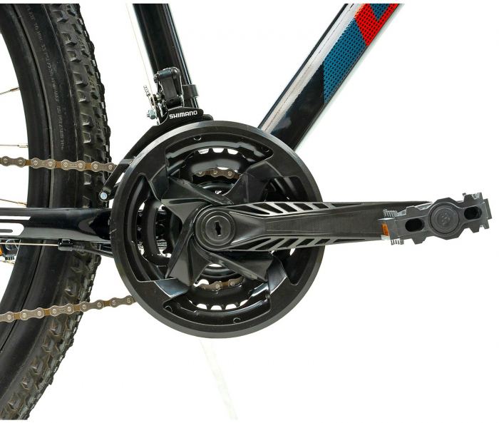 Bicicleta MTB-HT 29" TERRANA 2905, cadru otel, manete revoshift, frane disc, 21 viteze [6]