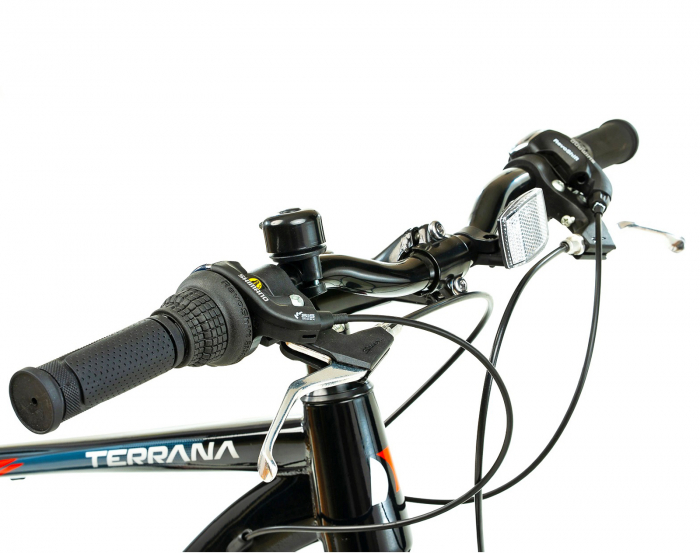 Bicicleta MTB-HT 29" TERRANA 2905, cadru otel, manete revoshift, frane disc, 21 viteze [5]