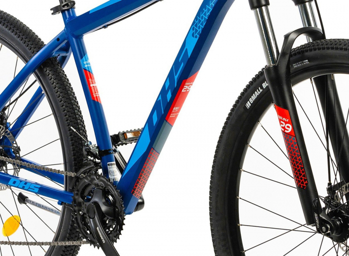 Bicicleta MTB-HT 29" TERRANA 2925, cadru aluminiu, manete secventiale, frane disc, 24 viteze [7]