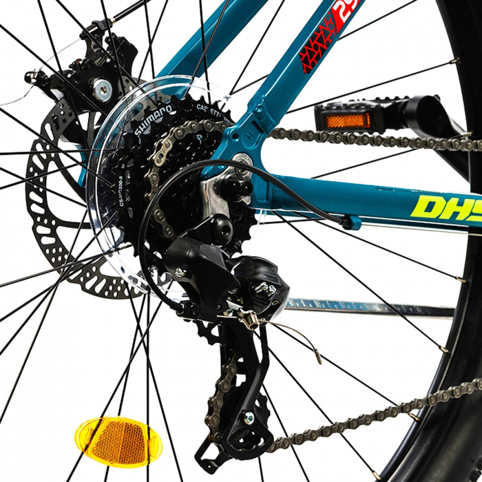 Bicicleta MTB-HT 29" TERRANA 2925, cadru aluminiu, manete secventiale, frane disc, 24 viteze [7]