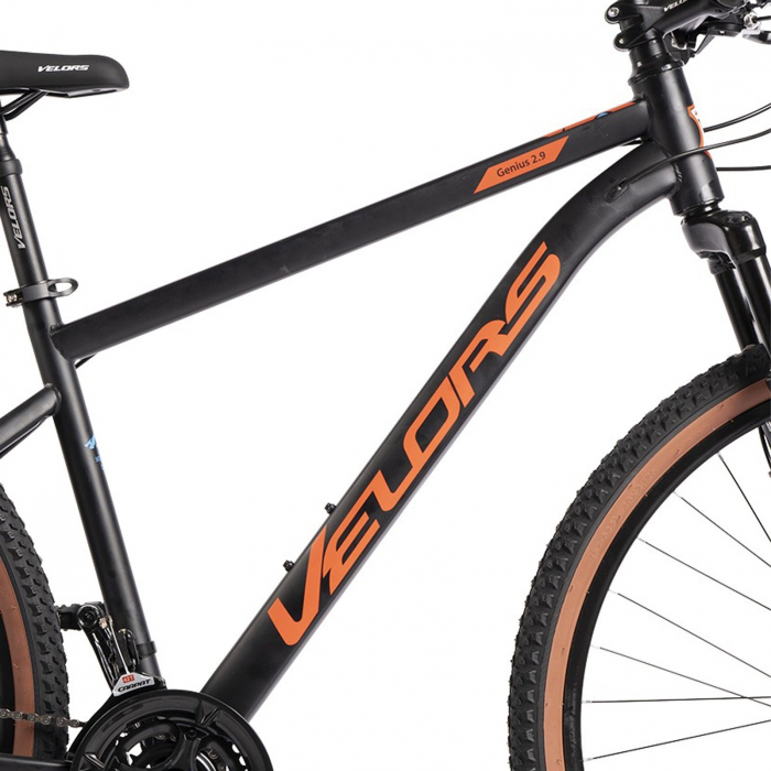 Bicicleta MTB-HT 29" VELORS Genius 2.9, cadru otel, manete secventiale, frane disc, 21 viteze [11]