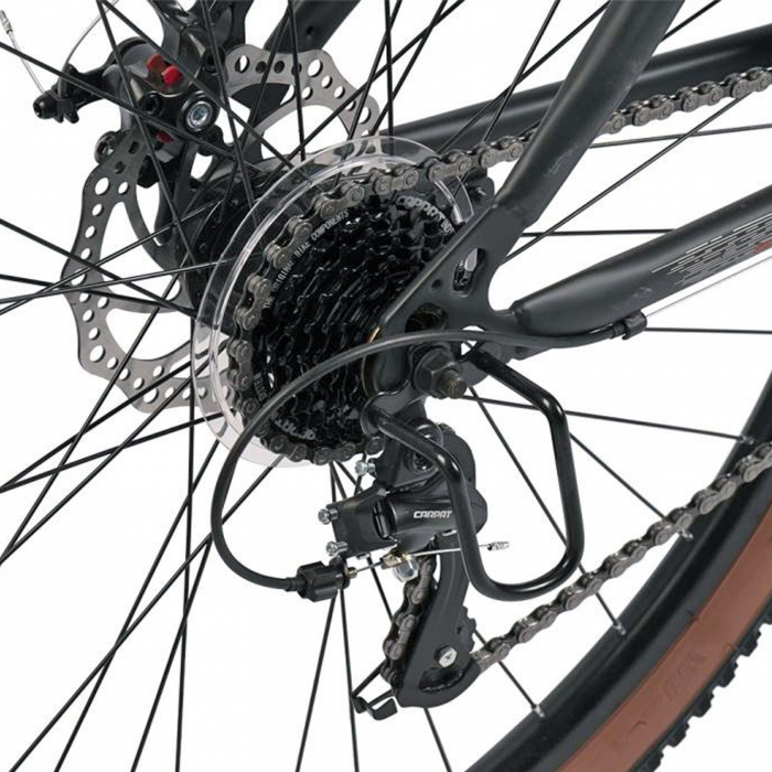 Bicicleta MTB-HT 29" VELORS Genius 2.9, cadru otel, manete secventiale, frane disc, 21 viteze [9]