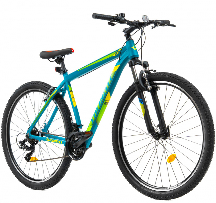 Bicicleta MTB-HT COLINELLI 2923, cadru aluminiu, manete secventiale, frane V-Brake, 21 viteze [2]