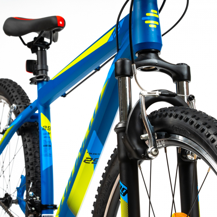 Bicicleta MTB-HT COLINELLI 2923, cadru aluminiu, manete secventiale, frane V-Brake, 21 viteze [4]