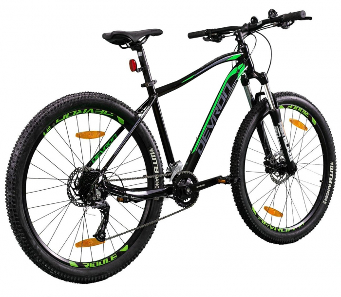 Bicicleta MTB-HT DEVRON Riddle RM2.7, cadru aluminiu, manete secventiale, frane hidraulice, 18 viteze [3]