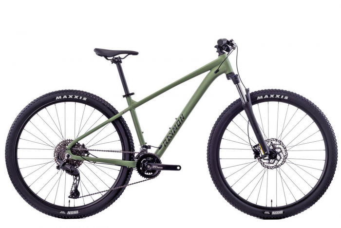 Bicicleta MTB-HT 29" RAYMON Nayta Pro, cadru aluminiu 19.5", manete secventiale, frane hidraulice, 22 viteze, verde [2]