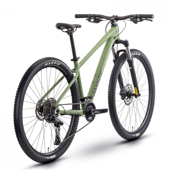 Bicicleta MTB-HT 29" RAYMON Nayta Pro, cadru aluminiu 19.5", manete secventiale, frane hidraulice, 22 viteze, verde [3]