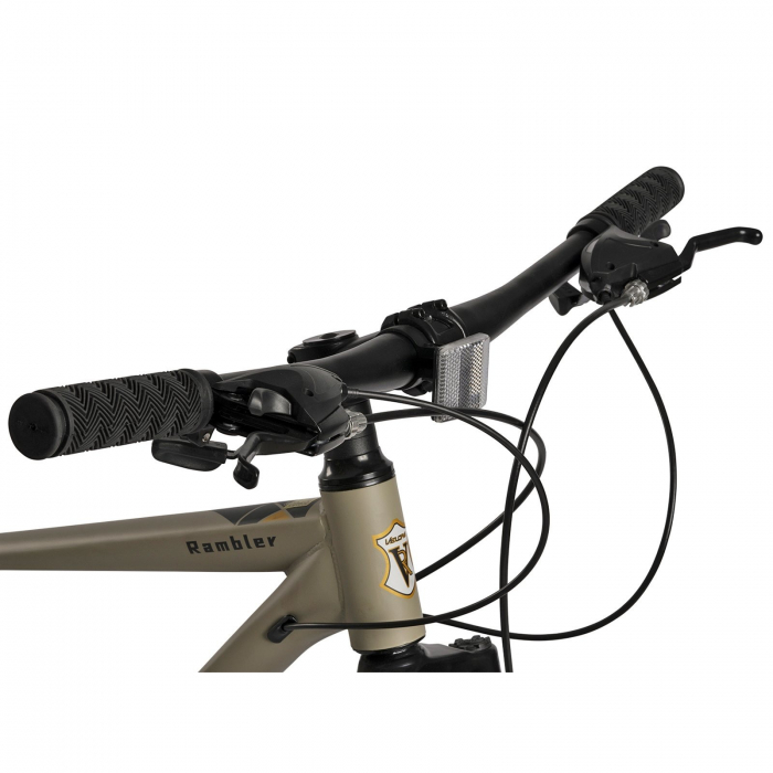 Bicicleta MTB-HT 27.5" VELORS Rambler, cadru otel 18", manete secventiale, frane disc, 21 viteze, olive/negru [5]