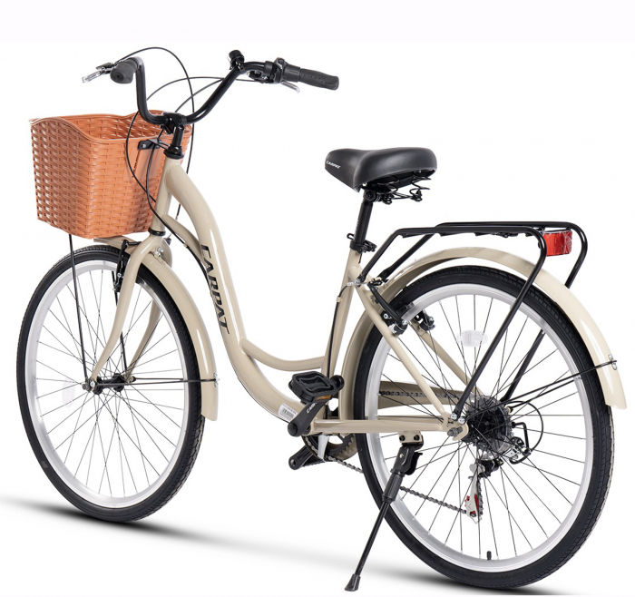 Bicicleta oras 26" CARPAT City, cadru otel, manete RevoShift, frane V-Brake, 7 viteze [3]