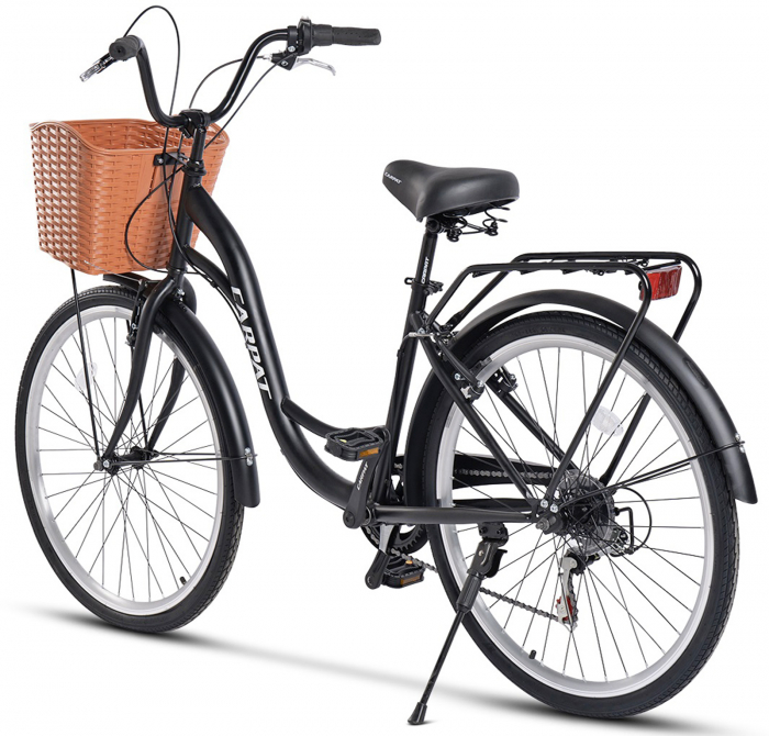 Bicicleta oras 26" CARPAT City, cadru otel, manete RevoShift, frane V-Brake, 7 viteze [3]