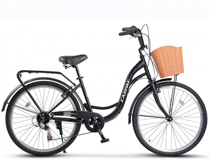 Bicicleta oras 26" CARPAT City, cadru otel, manete RevoShift, frane V-Brake, 7 viteze [2]