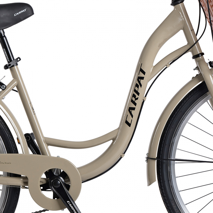 Bicicleta oras 26" CARPAT City, cadru otel, manete RevoShift, frane V-Brake, 7 viteze [11]