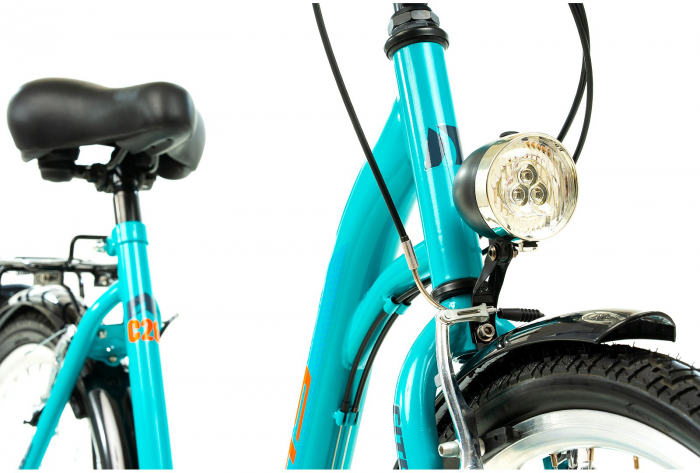 Bicicleta oras 26" DHS Citadinne 26034, cadru otel 19", frane V-Brake, 6 viteze [5]