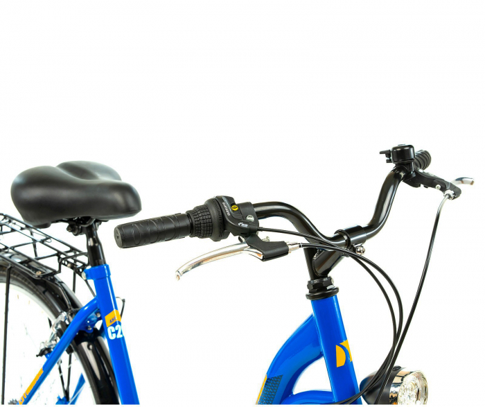 Bicicleta oras 26" DHS Citadinne 26034, cadru otel 19", frane V-Brake, 6 viteze [4]