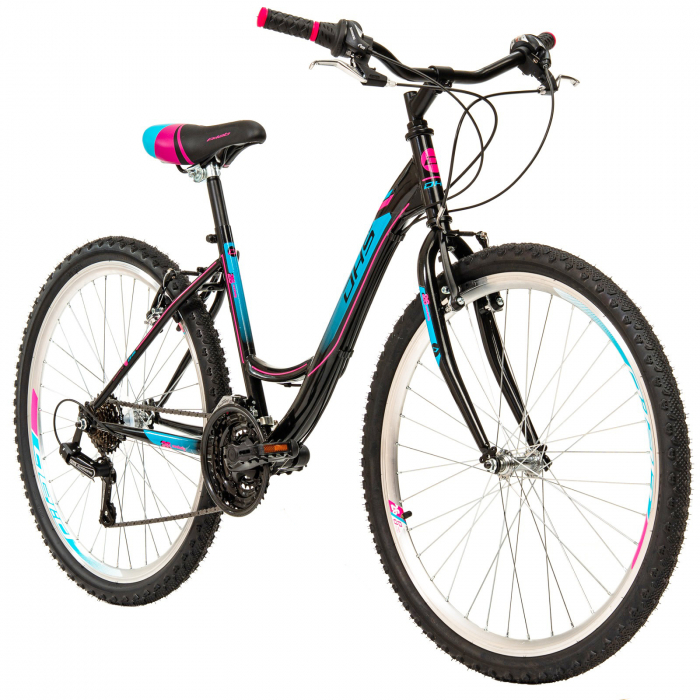 Bicicleta oras 26" DHS Modesty, cadru otel 16.5", manete revoshift,  frane V-Brake, 18 viteze [2]