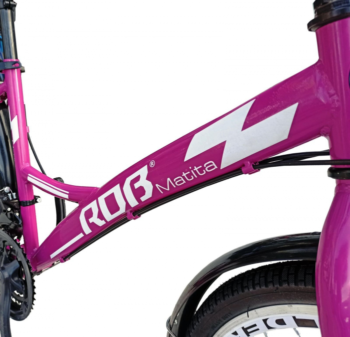 Bicicleta oras 26" RDB Matița, cadru otel 17", frane Disc/V-Brake, 21 viteze [9]