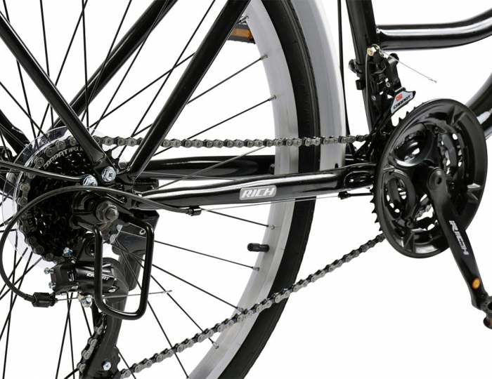 Bicicleta oras 26" RICH Meridian, cadru otel, manete RevoShift, frane V-Brake, 21 viteze [7]