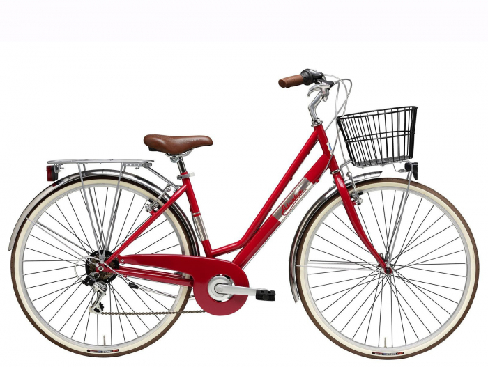 Bicicleta oras 28" ADRIATICA Panarea Lady, cadru otel 18", frane V-Brake, 6 viteze [1]