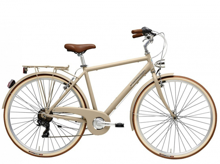 Bicicleta oras 28" ADRIATICA Retro Man, cadru aluminiu, frane V-Brake, 6 viteze [1]