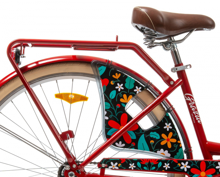 Bicicleta oras 28" DEVRON Grazia 1S, cadru otel, frane V-Brake/torpedo, single speed [8]