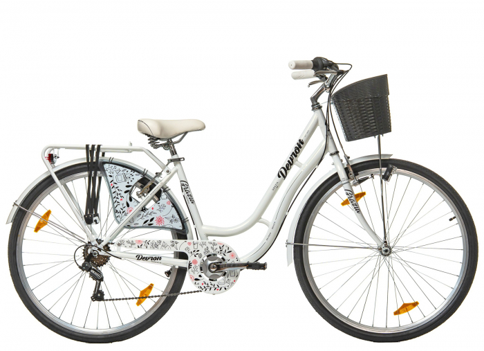 Bicicleta oras 28" DEVRON Grazia 6S, cadru otel, manete revoshift, frane V-Brake, 6 viteze [2]