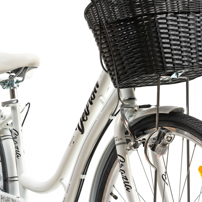 Bicicleta oras 28" DEVRON Grazia 6S, cadru otel, manete revoshift, frane V-Brake, 6 viteze [4]