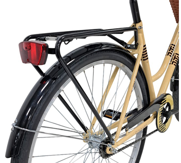 Bicicleta oras 28" DHS Citadinne 2812, cadru otel 20", frane V-Brake/torpedo, single speed [6]