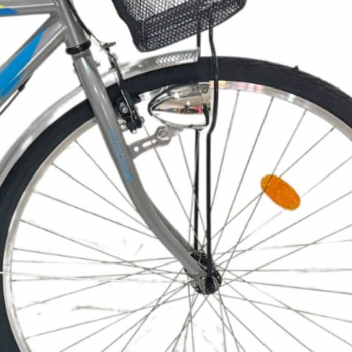 Bicicleta oras 28" DHS  Kreativ 28017, cadru otel 20", manete revoshift, frane V-Brake/torpedo, 7 viteze [2]