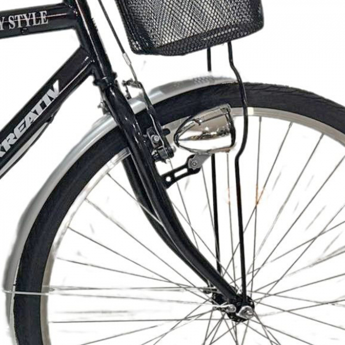 Bicicleta oras 28" DHS  Kreativ 28017, cadru otel 20", manete revoshift, frane V-Brake/torpedo, 7 viteze [2]