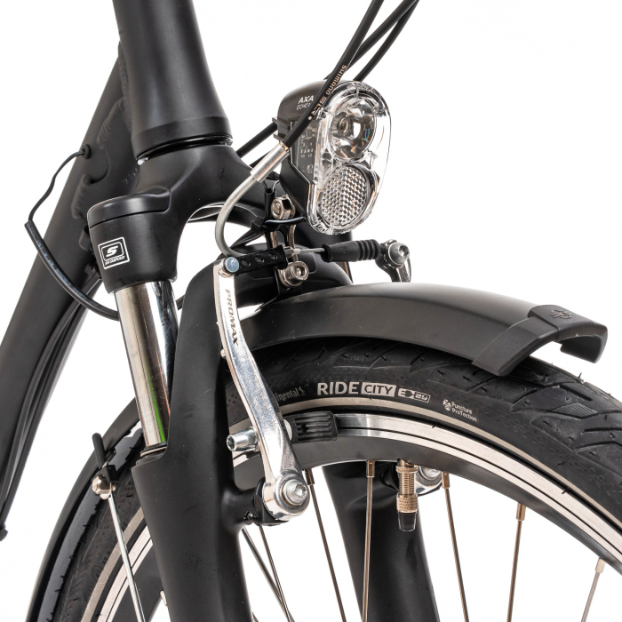 Bicicleta oras 28" KREIDLER Kieler Man, cadru aluminiu, manete revoshift, frane V-Brake/disc, 7 viteze, negru [8]