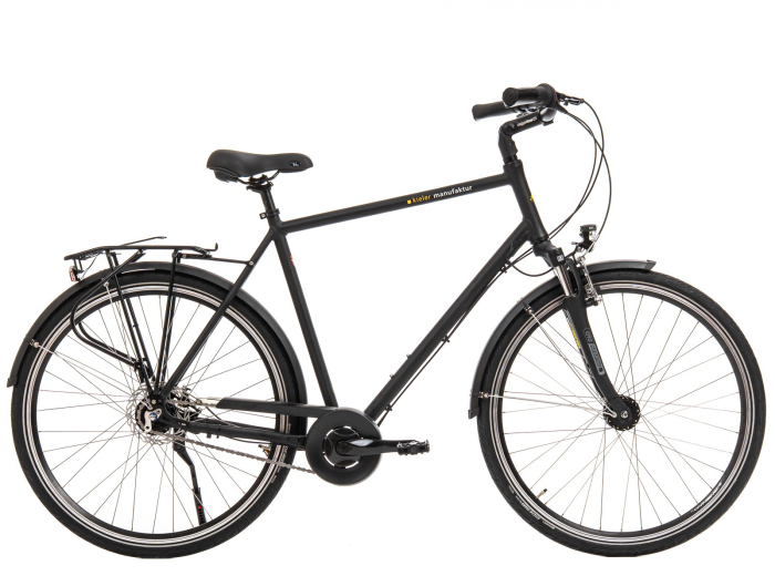 Bicicleta oras 28" KREIDLER Kieler Man, cadru aluminiu, manete revoshift, frane V-Brake/disc, 7 viteze, negru [2]