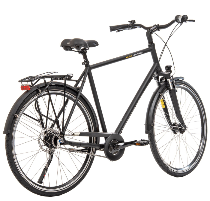 Bicicleta oras 28" KREIDLER Kieler Man, cadru aluminiu, manete revoshift, frane V-Brake/disc, 7 viteze, negru [3]