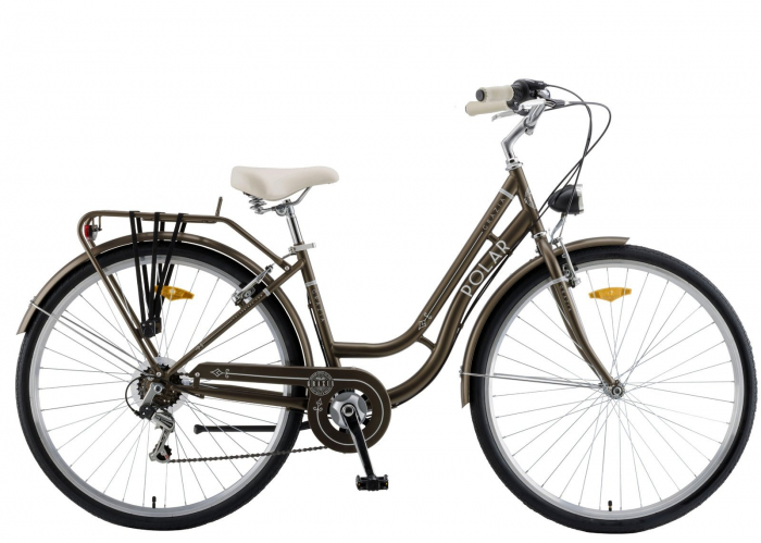 Bicicleta oras 28" POLAR Grazia Retro 6S, cadru otel, manete revoshift, frane V-Brake, 6 viteze [1]