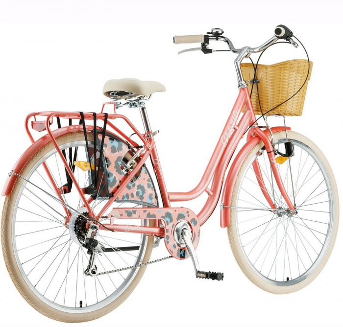 Bicicleta oras 28" POLAR Grazia Retro 6S, cadru otel, manete revoshift, frane V-Brake, 6 viteze [3]