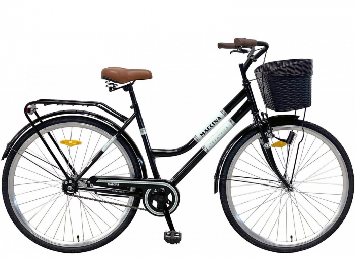 Bicicleta oras 28" POLAR Maccina Caravelle, cadru otel 19.5", frane V-Brake/torpedo, single speed [1]
