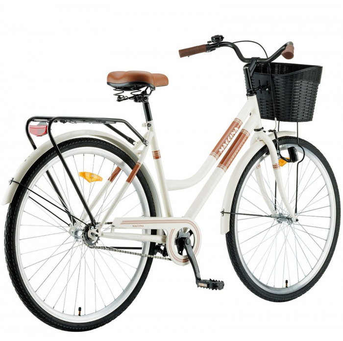 Bicicleta oras 28" POLAR Maccina Caravelle, cadru otel 19.5", frane V-Brake/torpedo, single speed [3]