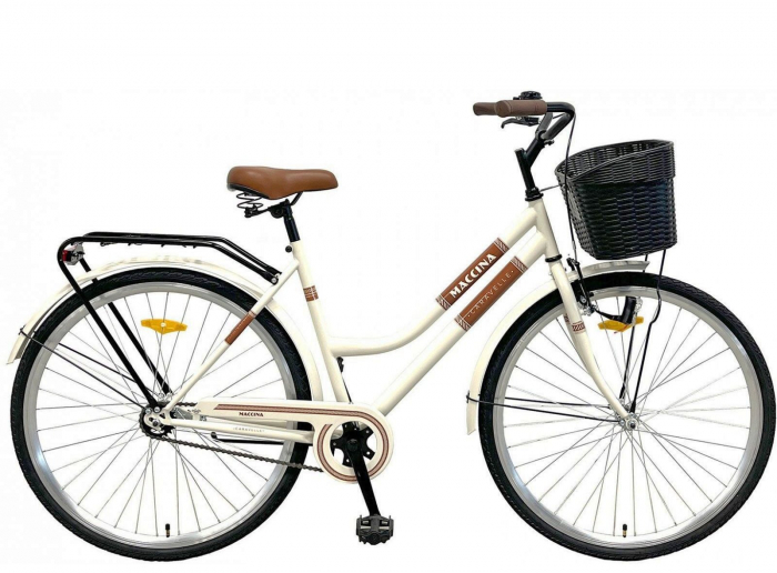 Bicicleta oras 28" POLAR Maccina Caravelle, cadru otel 19.5", frane V-Brake/torpedo, single speed [1]