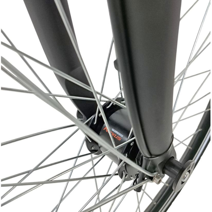 Bicicleta oras DEVRON Almeria Lady, cadru aluminiu 21.5", manete revoshift, frane V-Brake hidraulice, 7 viteze, bleumarin [6]