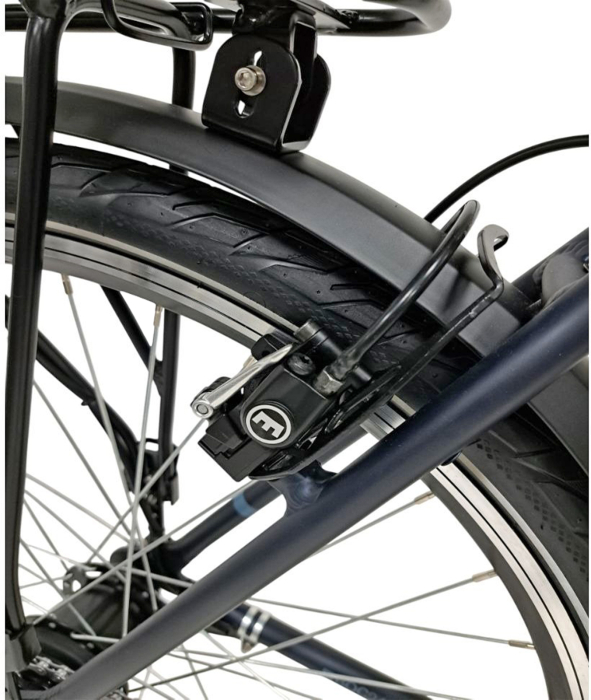 Bicicleta oras DEVRON Almeria Lady, cadru aluminiu 21.5", manete revoshift, frane V-Brake hidraulice, 7 viteze, bleumarin [5]