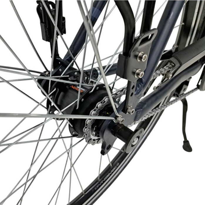 Bicicleta oras DEVRON Almeria Man, cadru aluminiu, manete revoshift, frane V-Brake hidraulice, 7 viteze, bleumarin [6]